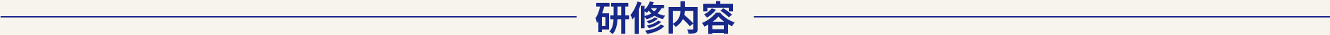 研修内容